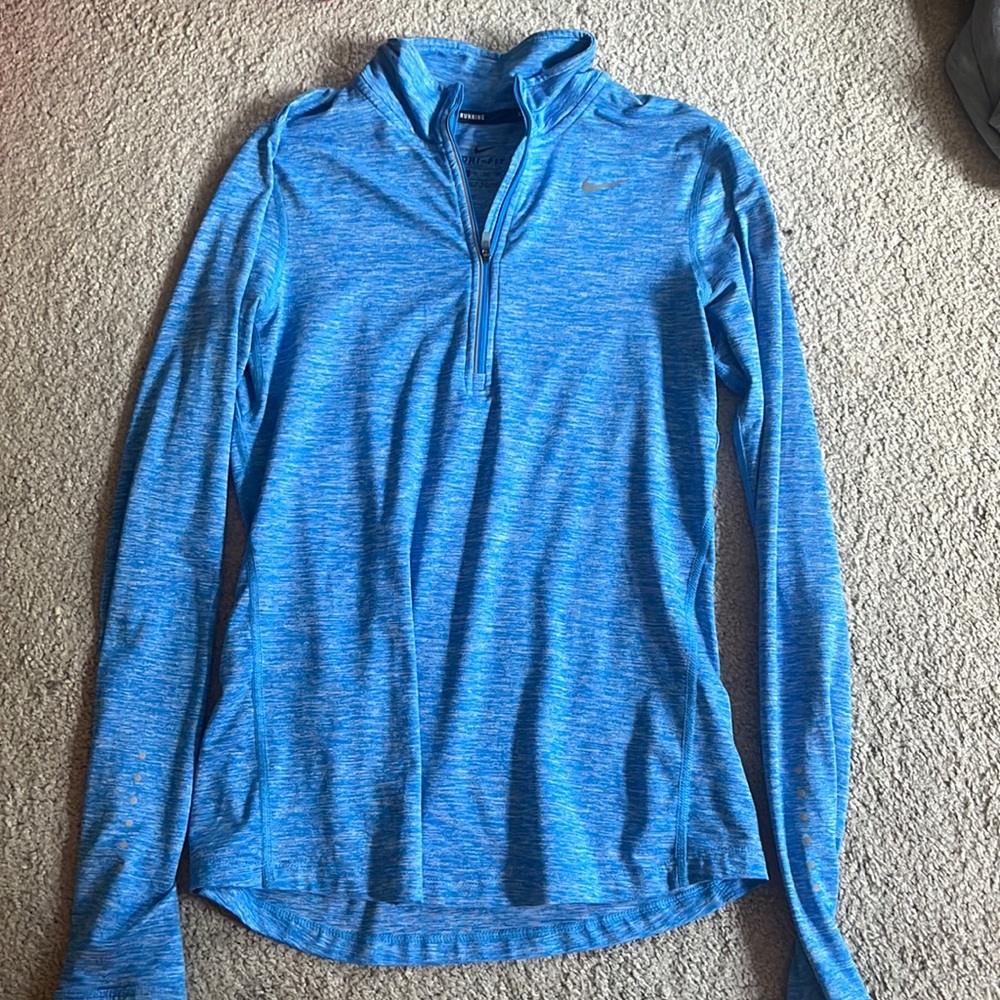 nike running quarterzip